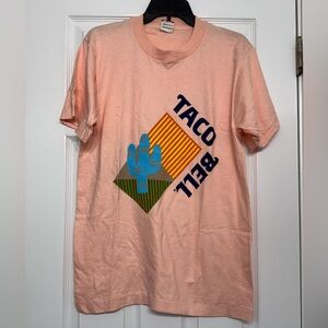 Vintage Taco Bell shirt single stitch Medium Fruit of the Loom Made in USA